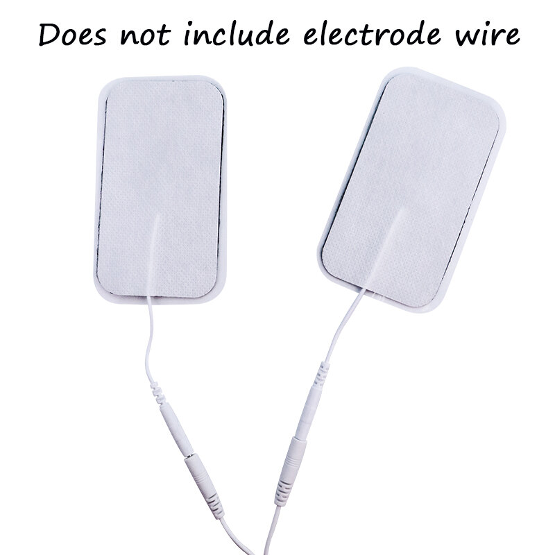 Adesivos de eletrodos ems 100/50/30/20 dezenas, adesivos para eletrodos de eletrodo, fisioterapia, massageador com nervos, estimulador muscular