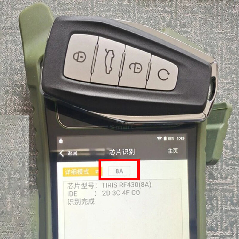 Оригинальный Автомобильный умный дистанционный ключ без ключа 433 МГц с чипом 8A/4A для Geely Monjaro геометрии KX11 подлинный автомобильный Интеллектуальный дистанционный ключ
