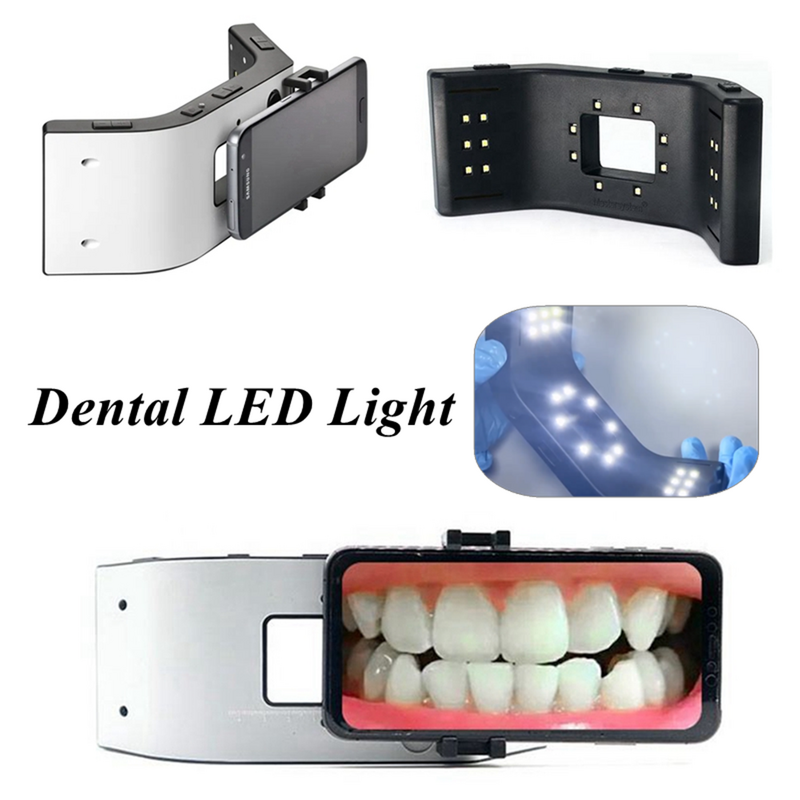 LED Dental Flash Light, Lâmpada de enchimento oral, equipamento de fotografia, lanterna para odontologia, tratamento ortodôntico, foto colorimétrica