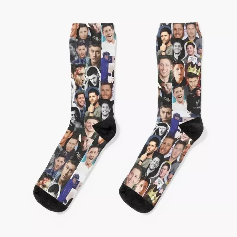 Jensen erschlägt Collage Socken Sport Kinder Socken Männer Frauen