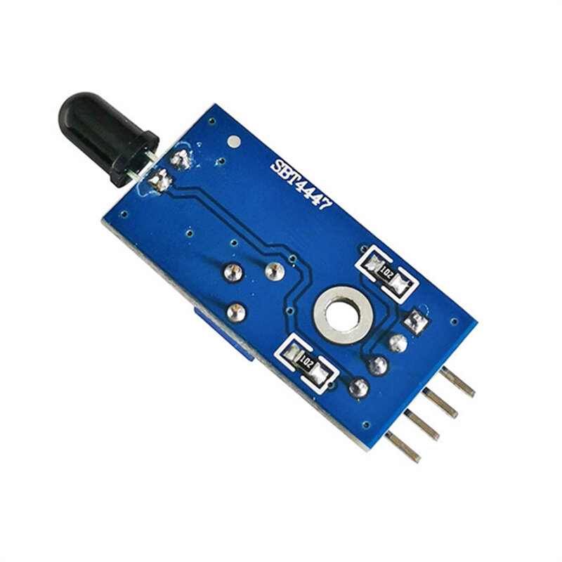 LM393 IR Chama Detecção Módulo Sensor Detector De Incêndio Módulo Receptor Infravermelho 4 Pinos 3 pinos para Kit arduino Diy