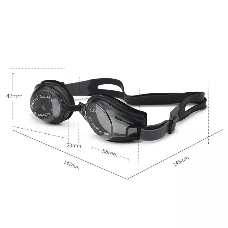 Okulary pływackie praktyczna wygodna ergonomiczna konstrukcja dla mężczyzn do pływania okulary okulary do nurkowania