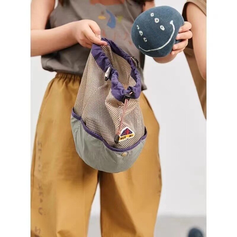 Детская сумка для хранения для игр на открытом воздухе, портативная холщовая упаковка для игрушек, легкая модная дорожная сумка для отдыха на открытом воздухе