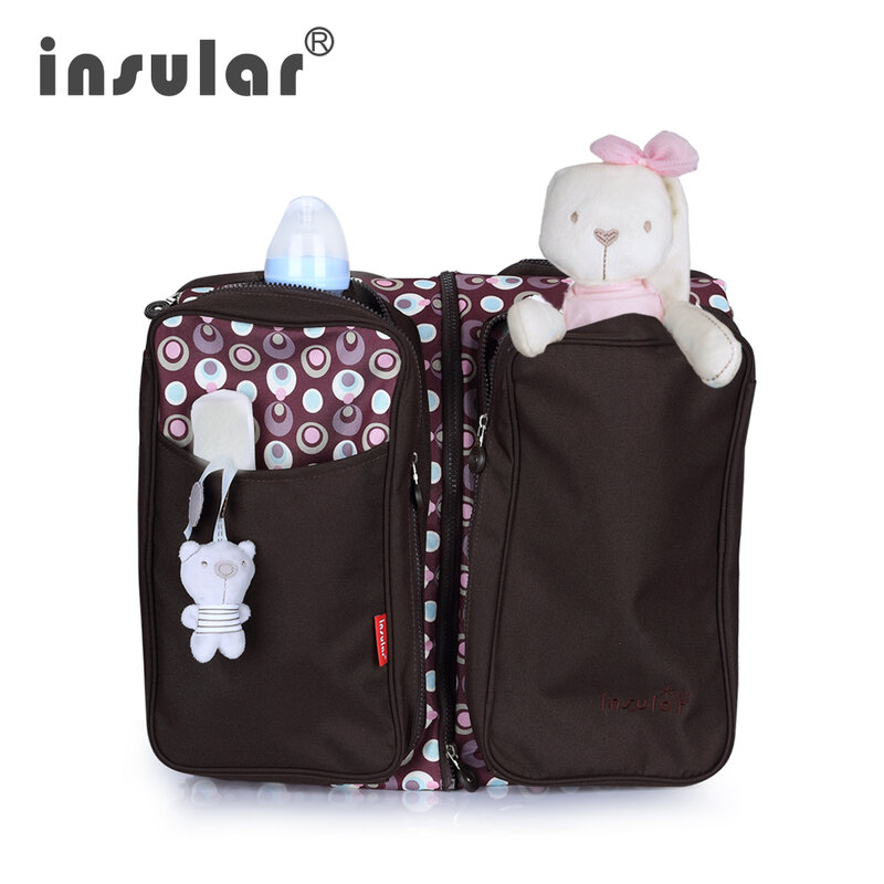 Cuna plegable multifuncional con mosquitera, bolsa de mamá de gran capacidad, bolsa de salida para madre y bebé, novedad