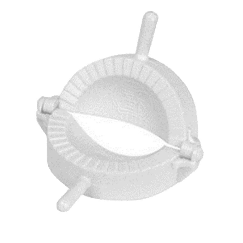 Easy to Use DIY Ravioli Pie Mould Maker Hand Dough Press Dumpling Clip Dense and Pressed Folds Reinforcement Design White