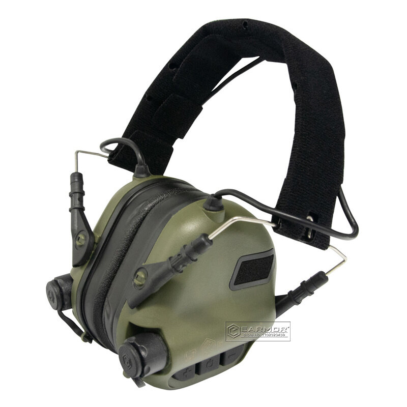 EARMOR-Casque tactique militaire, cache-oreilles de tir pour odorà air comprimé, protection auditive, anti-bruit, anti-discipline, M31, MOD3