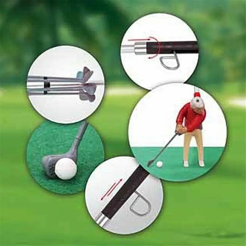 Juego de práctica profesional de Mini Golf, pelota deportiva de juguete para niños, Club de Golf, deportes de pelota, juegos de interior, entrenamiento de Golf