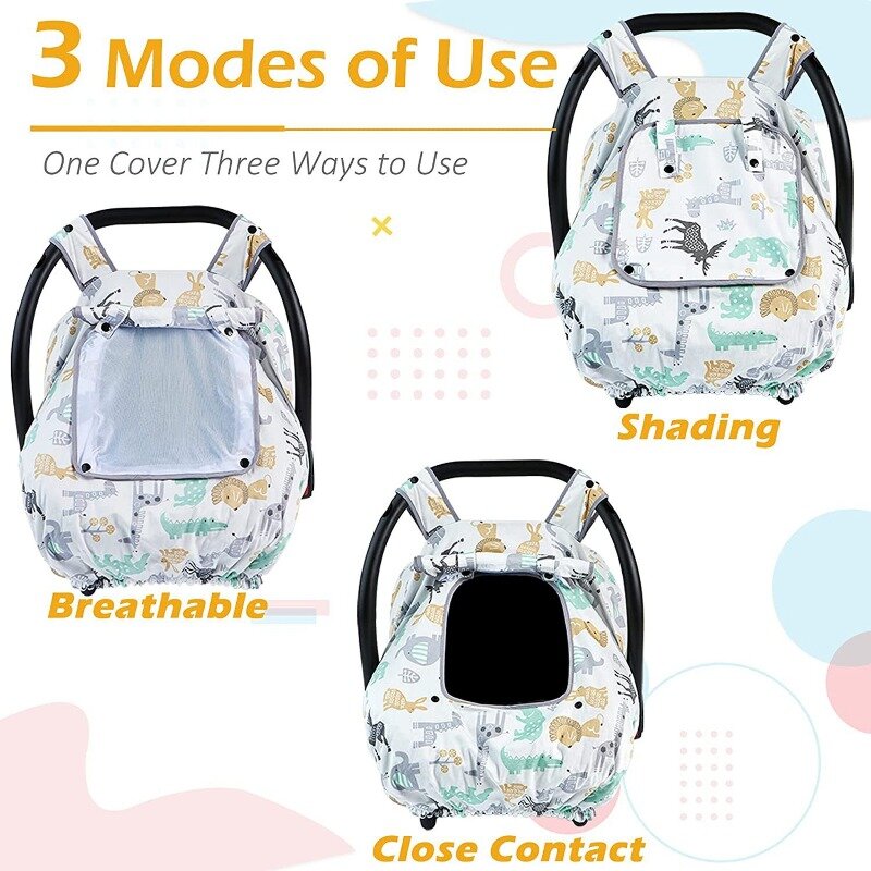 Baby Carrier Cover Baby Carrier Warm Pushchair Cover Child Safety Seat Cover Nursing Towel Stroller Cover