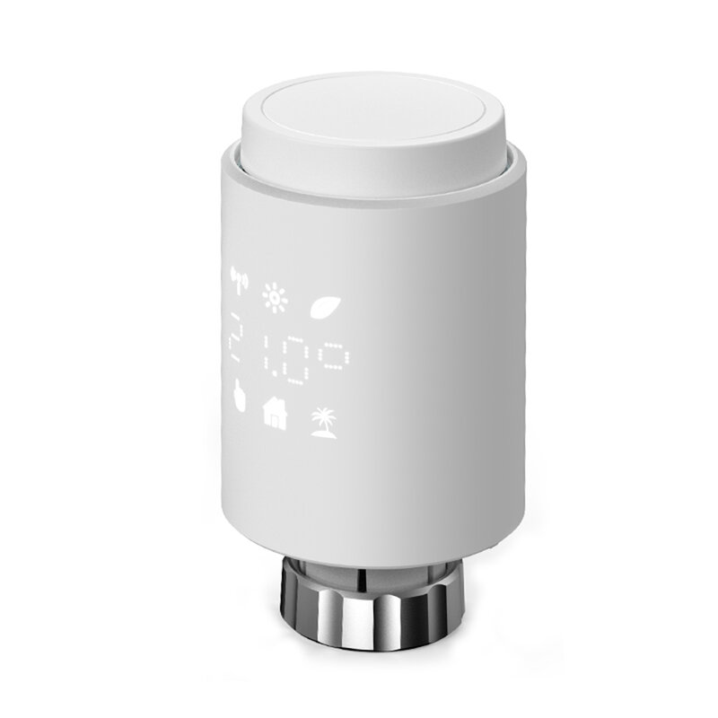 ZigBee 스마트 라디에이터 온도조절기 프로그래밍 가능한 난방 제어 유닛, 홈 툴 앱 제어, 지능형 온도 제어 밸브