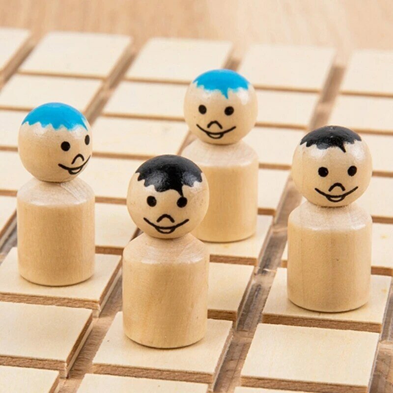 HUYU Đồ chơi xếp hình sáng tạo Montessori Chiến lược bảng trò chơi Hoạt động gia đình Đạo cụ tiệc tùng