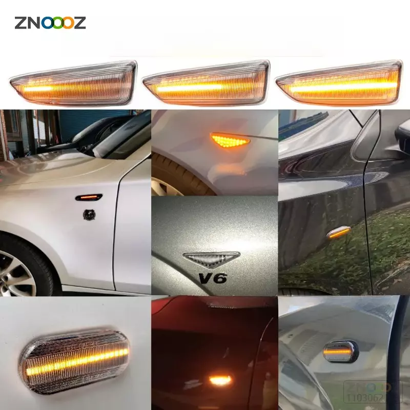 LED Turn Signals Adequado para Opel, Edge Lights, ZafiraInsignia, GrandlandX