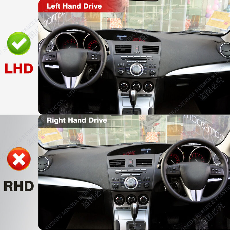 Auto Dashboardhoes Voor Mazda 3 M3 Bl 2009 2010 2011 2012 2013 Dashmat Zonnescherm Anti-Uv Tapijten Auto-Accessoires