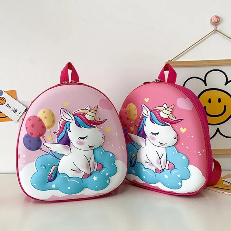 Children's Cartoon 3D Dinosaur Backpacks Cute Kindergarten Schoolbag Waterproof Kids Book bags Boys Girls Animal Bag