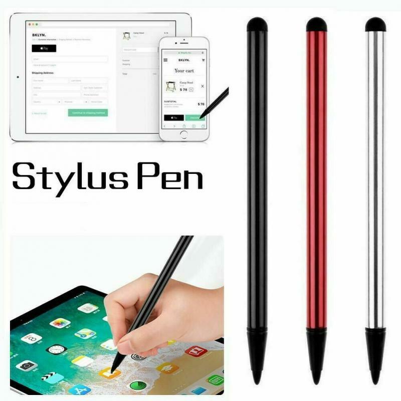 Universal Capacitiva Touch Screen Pen, Stylus Ativo para Tablet iPad, Lápis Capacitância