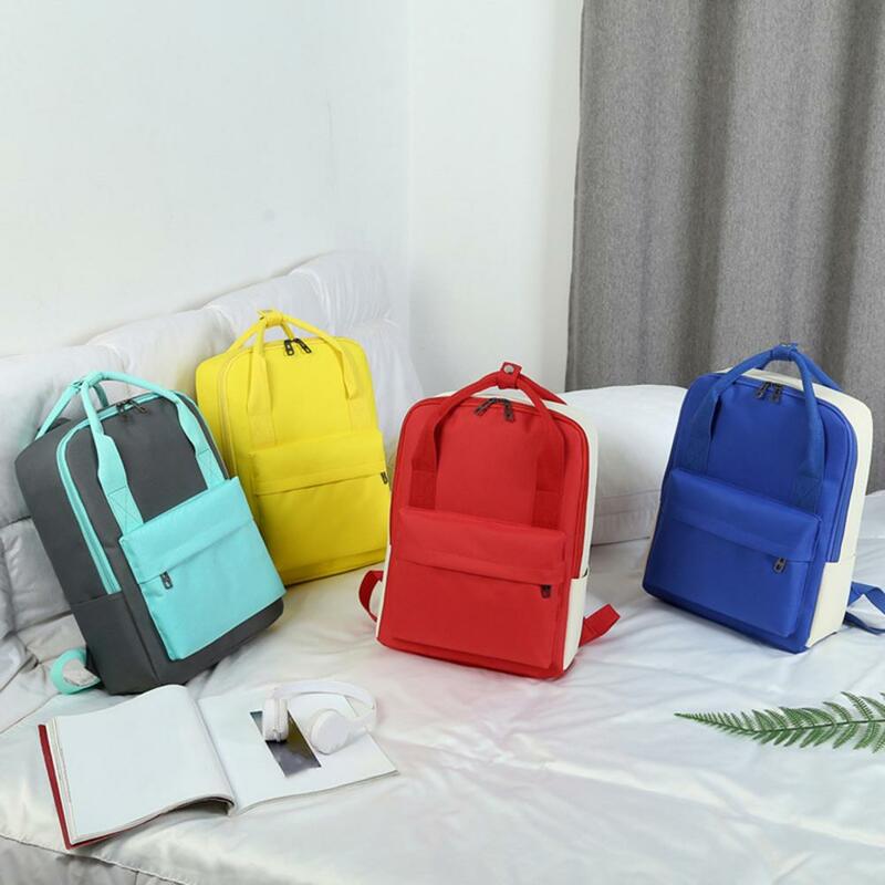 Waterproof School Bookbag para Estudantes, Kids Schoolbag, Handle portátil, Itens de espera, Casual, Grande