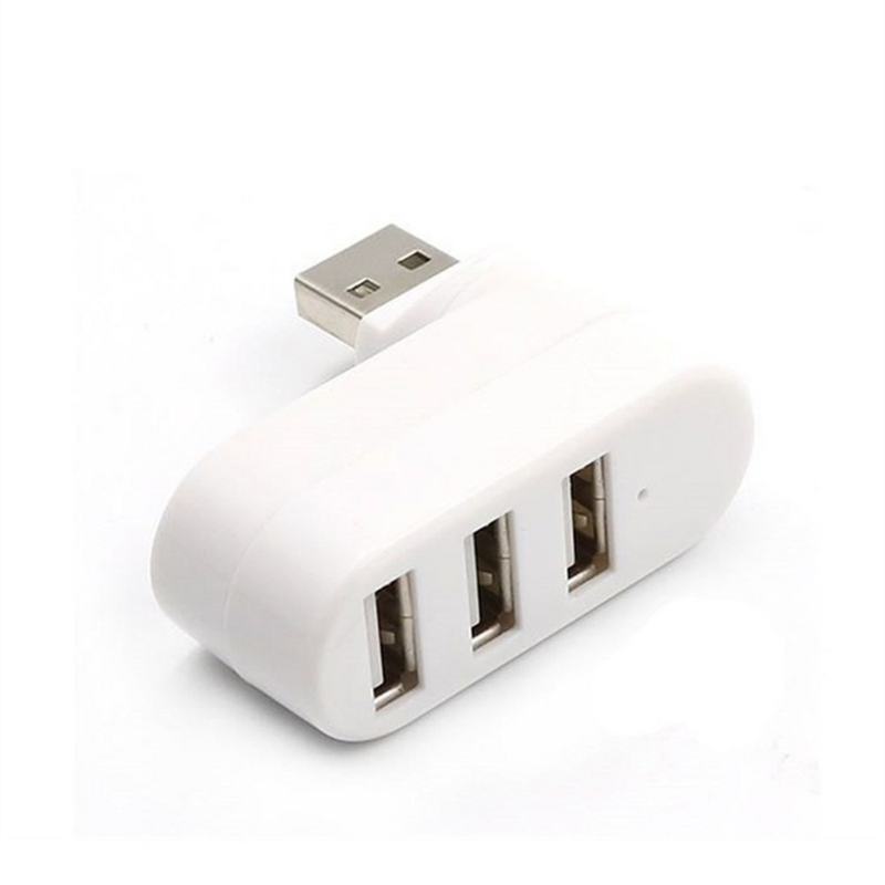 PzzPss 3 Port Multi 2.0 USB HUB miniaturowy Hub USB dużej prędkości obrotowej przejściówka rozgałęziająca na laptopa na notebooka dla komputer PC akcesoria