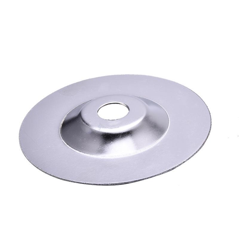 Mm argento mola diamantata dischi per lucidatura tamponi smerigliatrice elettrica tazza smerigliatrice angolare strumento rotante Grind Stone Glass