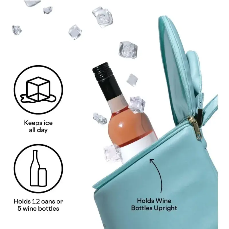 Corkcicle EOLA Cooler Backpack, Waterproof and Leak Proof Insulated Bag, Perfect for Wine, Beer, and Ice Packs