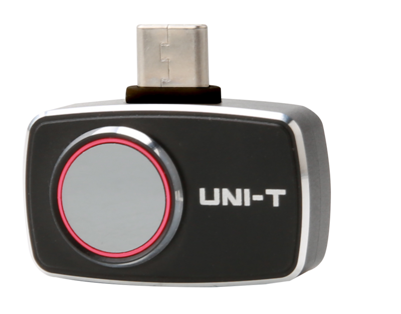 Cámara térmica móvil UNI-T, dispositivo de inspección Industrial, detección de pérdida de calor, infrarroja, 25Hz, para teléfono Android, UTI260M