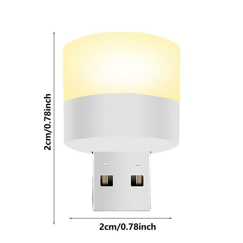 Mini lampe LED à prise USB, Super lumineuse, Protection des yeux, livre, ordinateur, chargeur d'alimentation Mobile, veilleuse