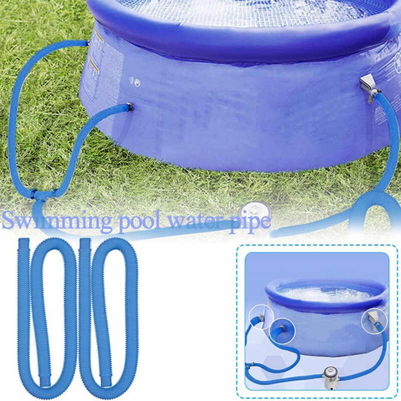 Intex-Tuyau d'accessoire pour piscine hors sol, pompe de remplacement, tuyau d'eau de jardin, bains chauds extérieurs, 1 à 1/4 pouces, 2 pièces