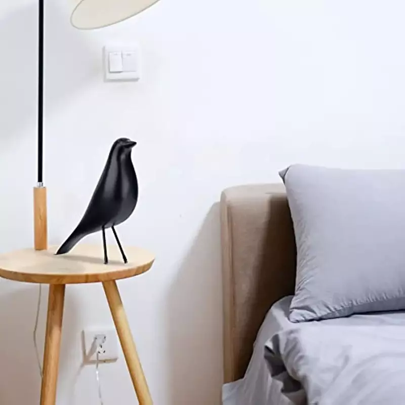 Figurina di uccelli resina statua di uccello scultura moderna minimalista uccello ornamenti decorativi per soggiorno camera da letto ufficio Decor