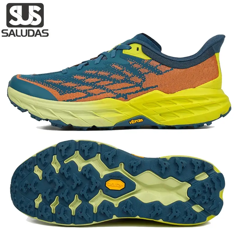 SPEEDGOAT 5-Chaussures de randonnée coordonnantes pour hommes, baskets de course unisexes, chaussures de trekking, chaussures de course sur sentier en plein air, chaussures de sport