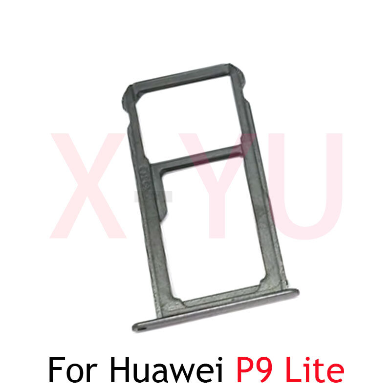 Bandeja de tarjeta SIM para Huawei P8 P9 Plus Lite 2017, adaptador de ranura, piezas de reparación de repuesto