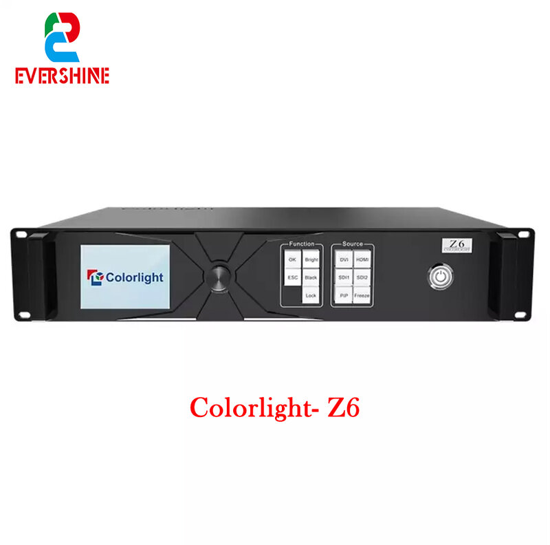 Colorlight-Z6 LED 풀 컬러 스크린 비디오 스플라이서, 비디오 프로세서 및 송신기, 슈퍼 컨트롤러, 올인원 4K 비디오 입력