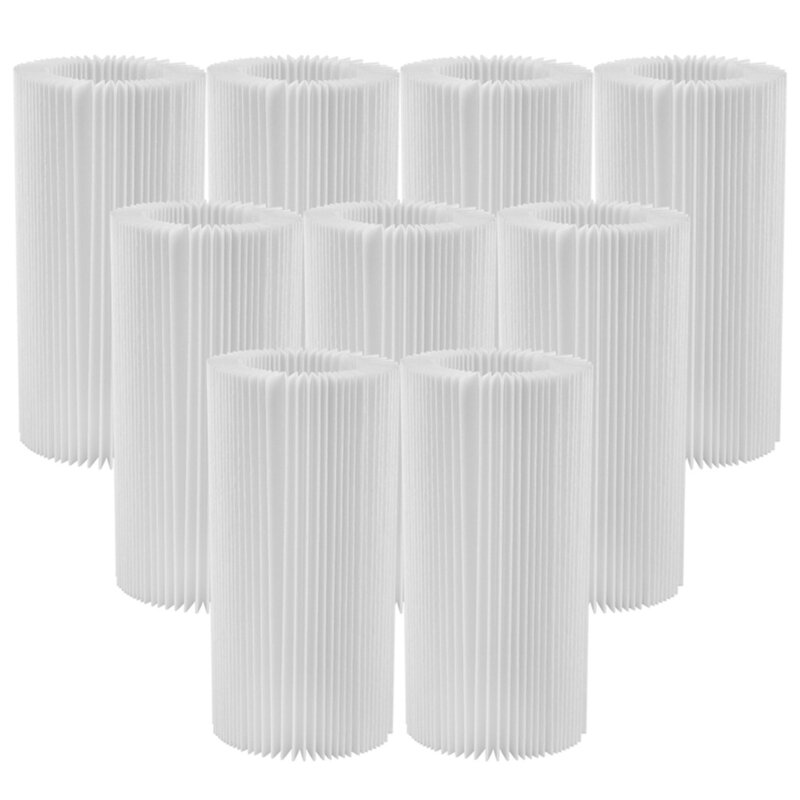 Cartucho de filtro de 9 peças Substituição de filtro de piscina Suprimentos de limpeza de piscinas Papel de filtro para tipo