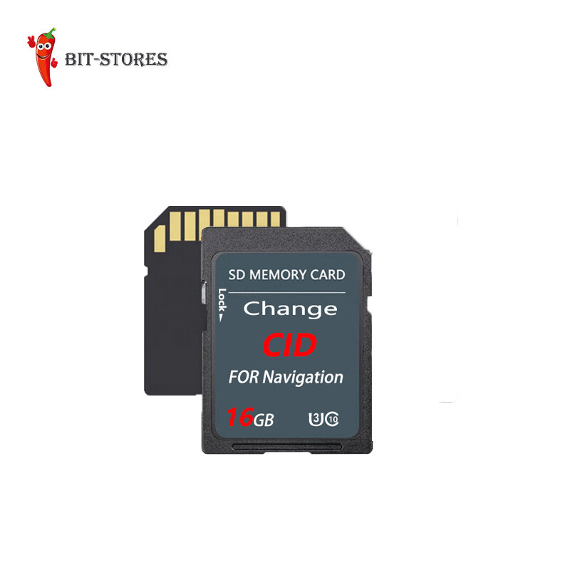 Karta SD CID 16GB karta graficzna chang CID karta pamięci 32GB UHS-I flash 512MB 128GB 512GB wysoka prędkość do 85 zmiana karty nawigacyjnej
