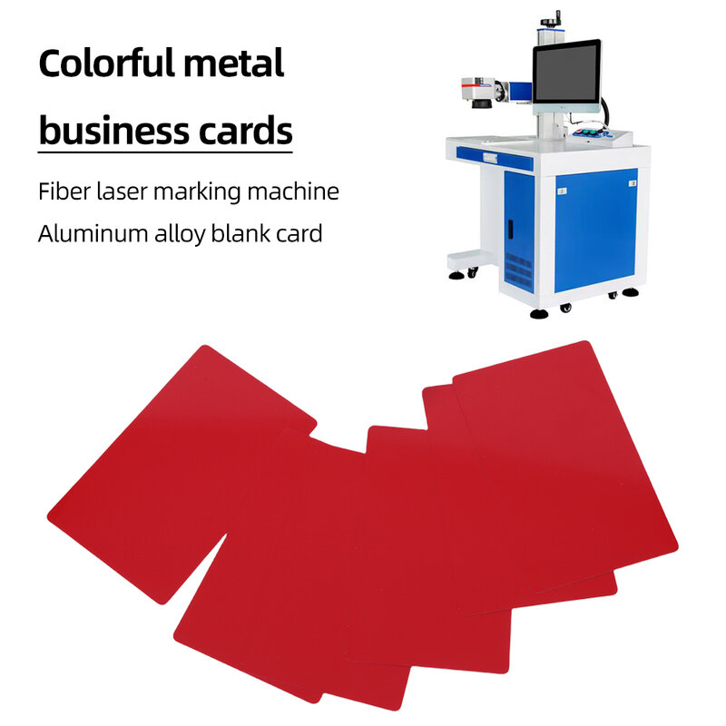 Metalen Visitekaartjes Lasermark Gegraveerd Zakelijk Bezoek Naam Kaarten Blanco Kaart Voor Klant Lasergravure Diy Visitekaartjes