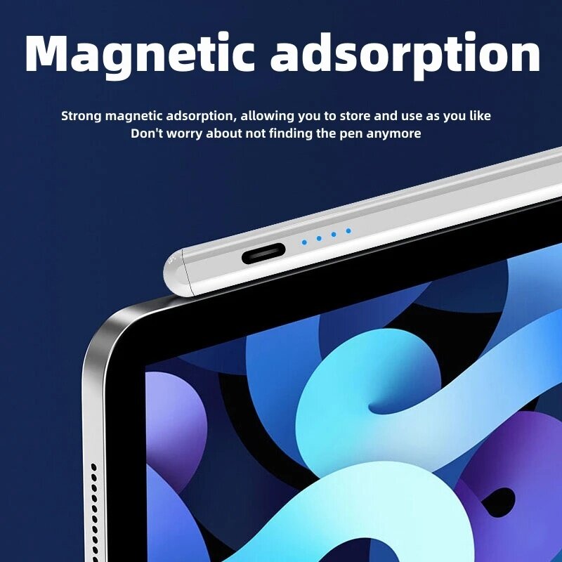 Dla Samsung Galaxy Tab A9 Plus 11 A9 8.7 2023 S9 FE Plus S9 S8 Plus S7 FE A7 S6 Lite uniwersalny rysik z kablem do ładowania