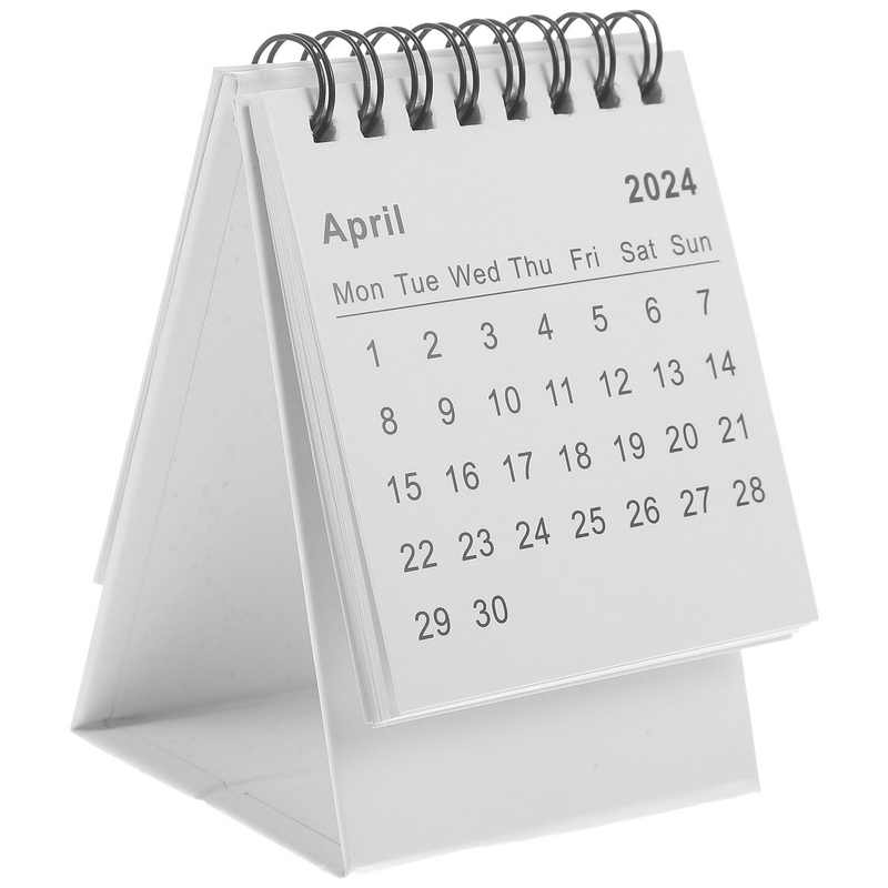 Table Desk Tabletop 2025 Calendar Home Desk Calendar 2025 Hanging Calendar 2023-2024 Mini Office Decor Decor for Desk