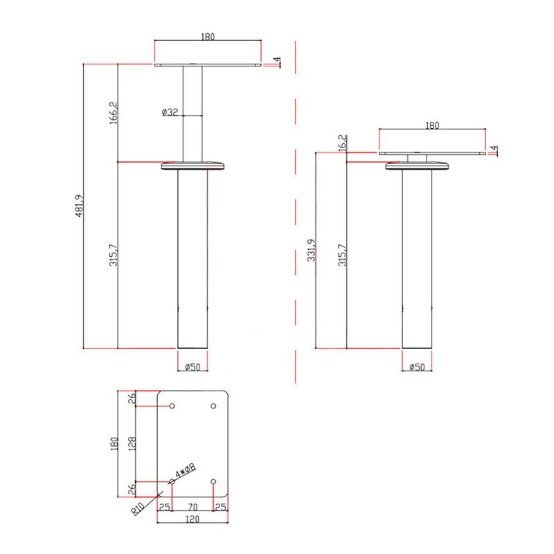 Draagbare Lifter Bureau Accessoires Metalen Desktop Pers Lifter Multifunctioneel Voor Diy Making Projecten Sofa Armsteun Home Improvement