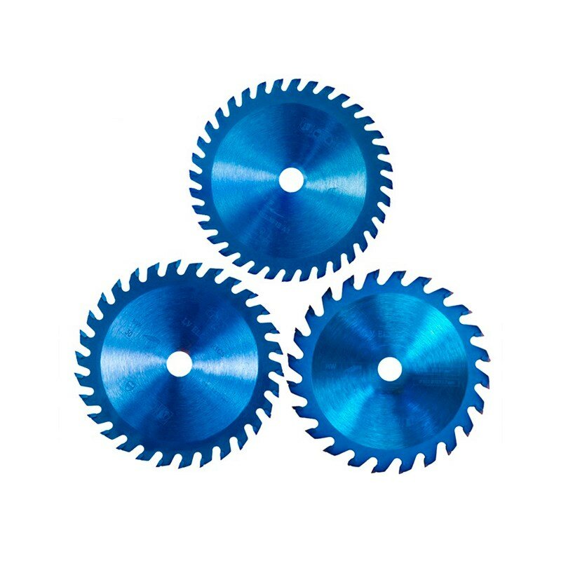 Fenhan 1pc TCT Saw Blade 85mm 24/30/36T Carbide Saw Blades For Plastic Acrylic Cutting Circular Saw Blade For Woodworking 