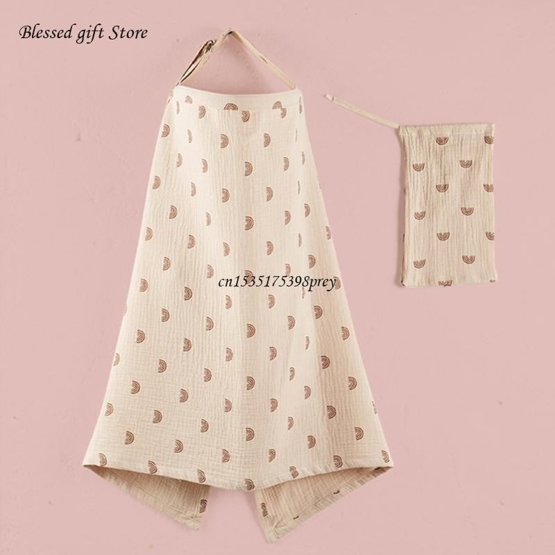 Mother Outing Breastfeeding Towel Cotton Baby Feeding Cover Anti-privacy Infant Nursing Scarf Car  Canopy Blanket
