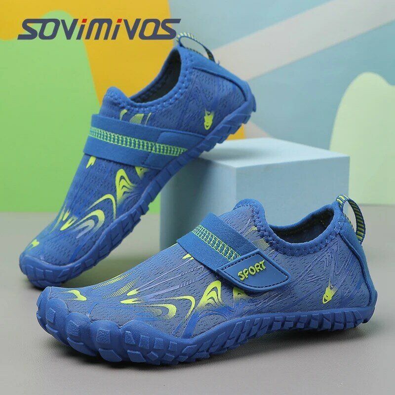 Zapatos de sendero descalzos para niños y niñas, zapatillas de agua informales para senderismo, zapatillas acuáticas, zapatos Leguano Saguaro