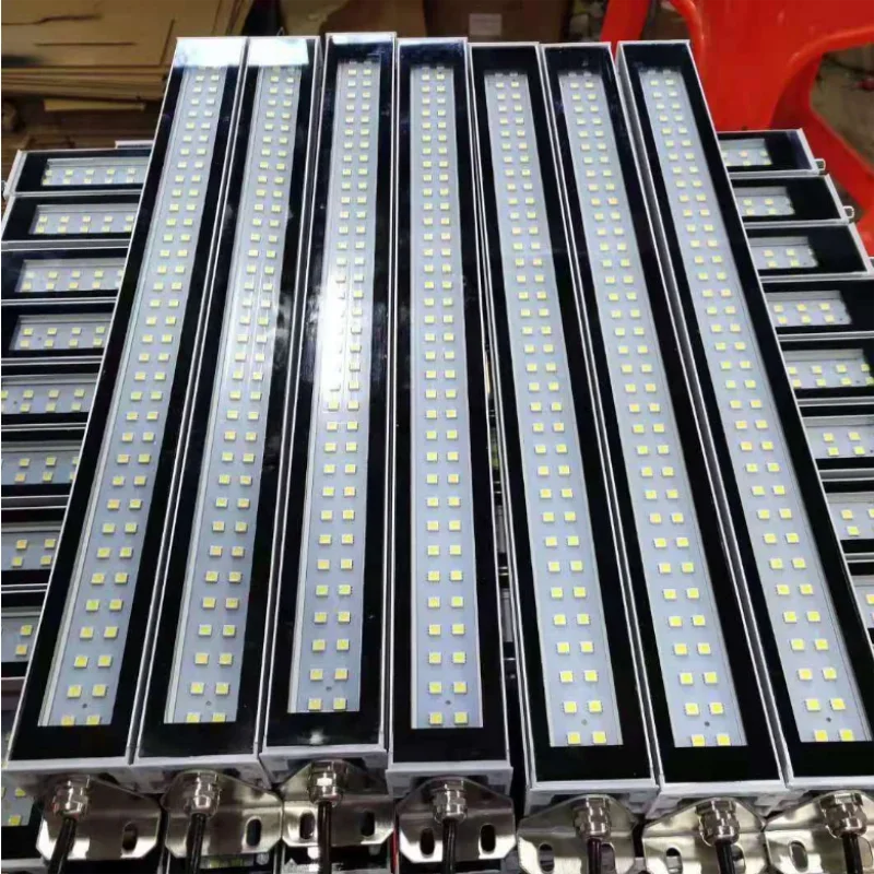 LEDライト付きCNC旋盤ランプ,防水,防爆,24V, 220V,アルミニウム合金