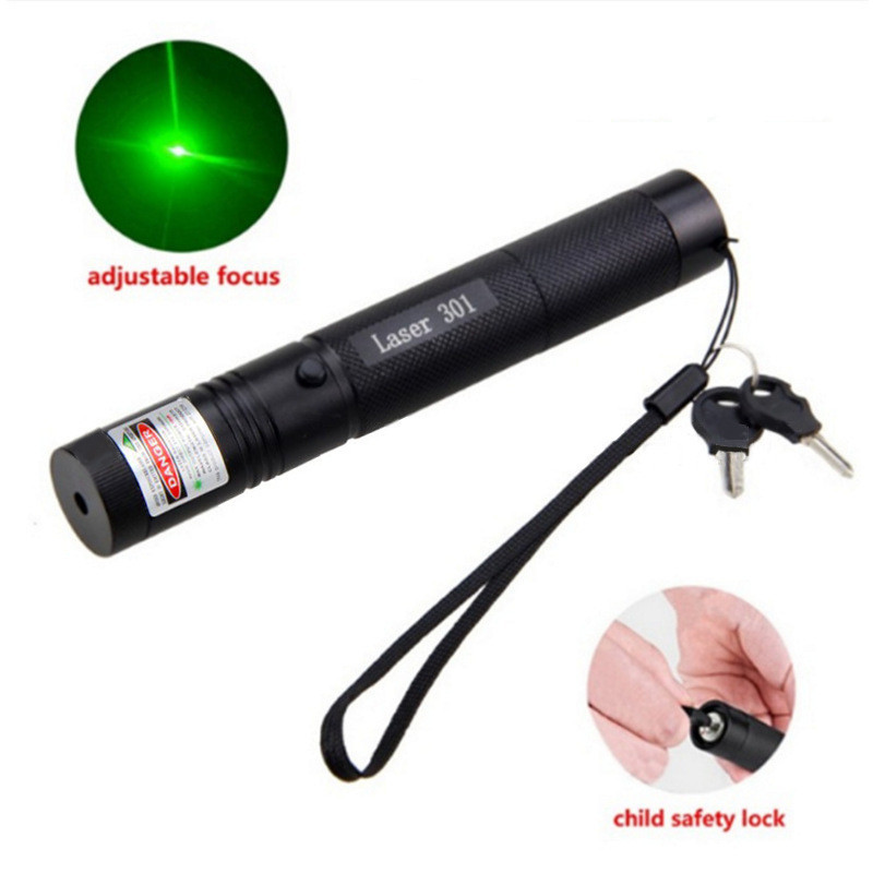 532nm 5mw Green Laser Tactical Sight Pointer 301 Pointer High Powerful Focus Red Lasers Pen Burning Match Hunting Accessories