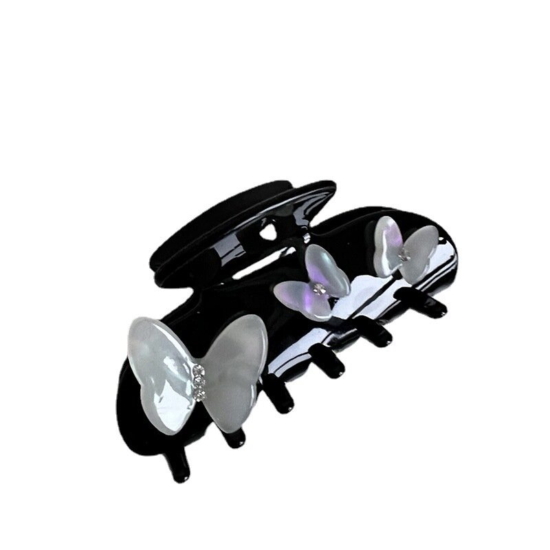 新発売フレンチライトluxutyスタイルのアセテートヘアピンカッタフライヘアアクセサリーの高度なシーシャーククリップ