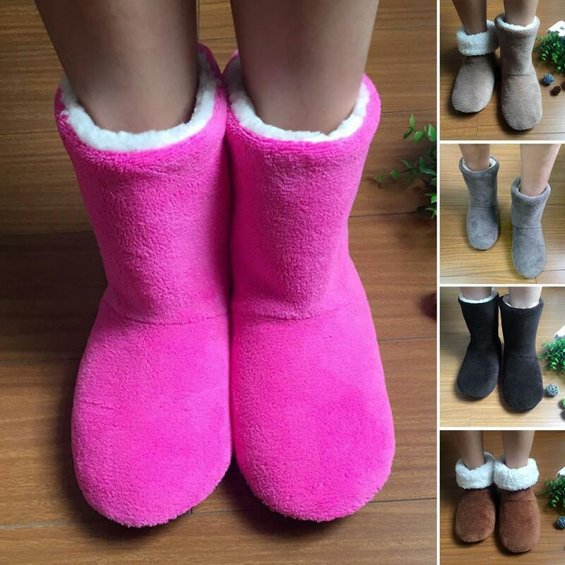 ถุงเท้าใส่ในบ้านสำหรับผู้ชายผู้หญิงถุงเท้าใส่ในบ้านสำหรับฤดูหนาวและใบไม้ร่วง