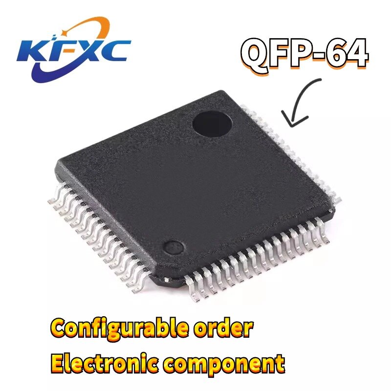 (1 Stuk) 100% Nieuwe DSPIC33FJ64MC506-I/Pt DSPIC33FJ64MC506A-I/Pt Dspic33fj64mc506 Dspic33fj64mc506a QFP-64 Chipset