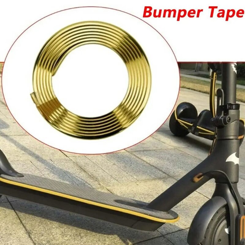 Electric Scooter Guard Corner Skateboard Parts Protective Sticker Protector Strips Bumper Tape Body Decorative Strips