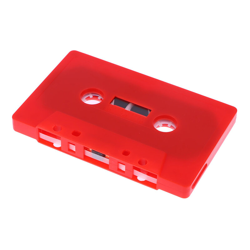 Carcasa de cinta en blanco de Color, carcasa de casete de grabación de Audio magnética, carrete vacío para carrete, sin núcleo de cinta, 1 unidad