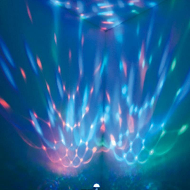 Lampadina stroboscopica a LED che cambia colore luce da palcoscenico rotante lampada da discoteca riutilizzabile lampadina da festa luce da palcoscenico per bar di club per feste in famiglia
