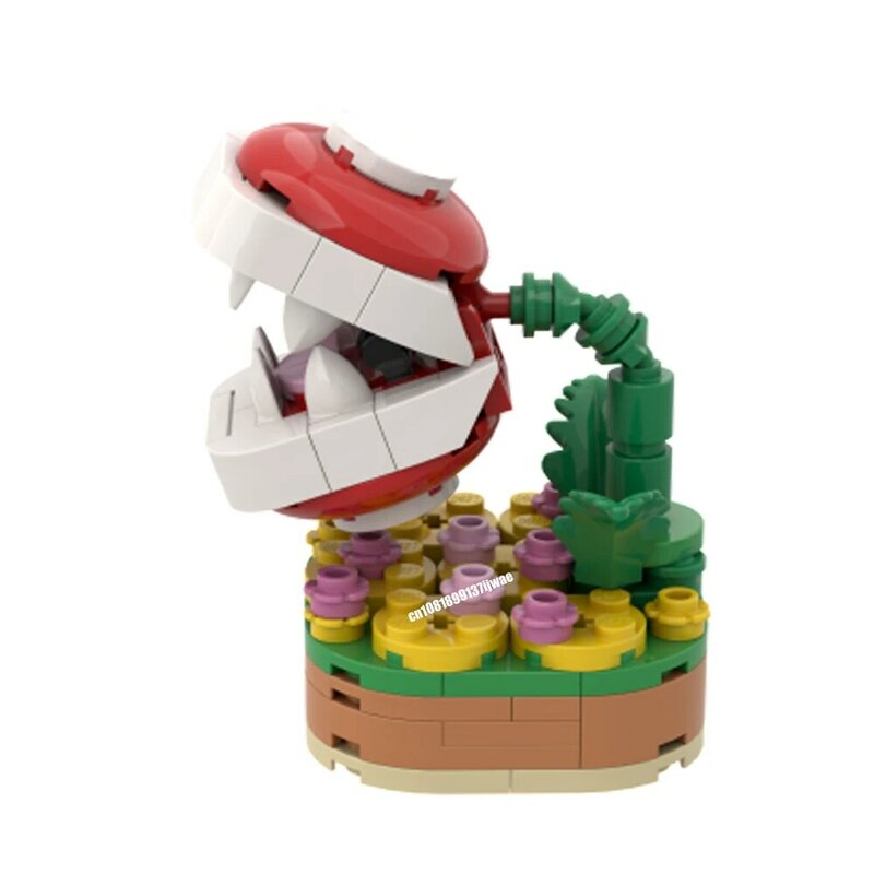 Moc-モジュラー海賊植物ビルディングブロック,有名な映画ゲーム,創造的なアイデア,子供のおもちゃ,誕生日プレゼント,MOC-71426, 97個,新しい