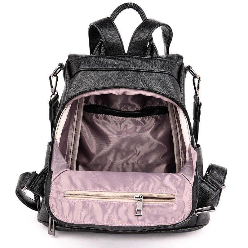 حقائب ظهر نسائية عالية الجودة موضة 2023 مضادة للسرقة حقيبة ظهر للسفر حقيبة مدرسية للمراهقين حقيبة كتف عادية