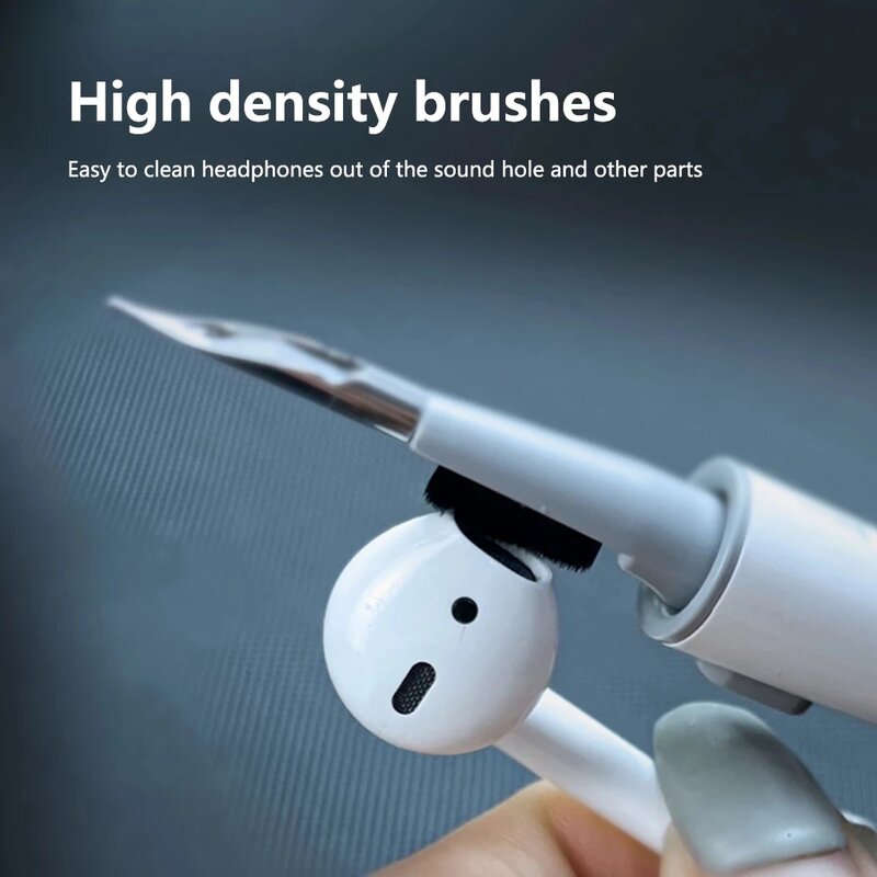 Kit mais limpo para airpods pro 1 2 fones de ouvido bluetooth caneta limpeza airpods pro caso ferramentas de limpeza para iphone xiaomi huawei samsung