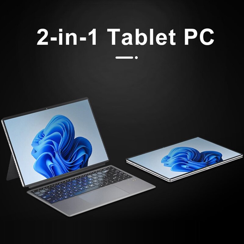Pipo W14 2 in 1 Tablet PC + Keyboard & Case 14.1 Inch 16GB RAM 256GB 512GB SSD Windows 11 Intel Alder Lake N100 Quad Core WiFi6